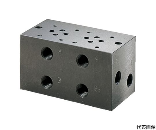 マニホールドブロック　配管接続口径Rc3/8