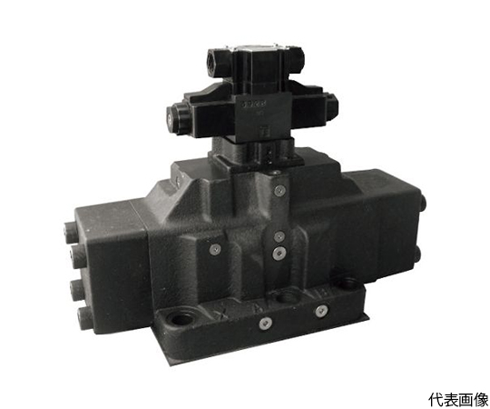 高圧大流量電磁パイロット切換弁　接続口径1　1/4