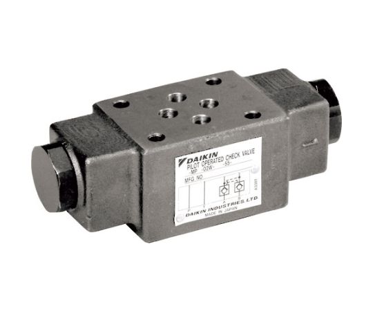 スタック型パイロットチェック弁