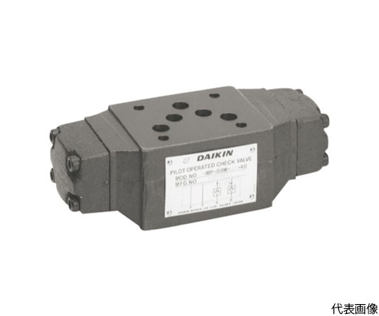 スタック型パイロットチェック弁