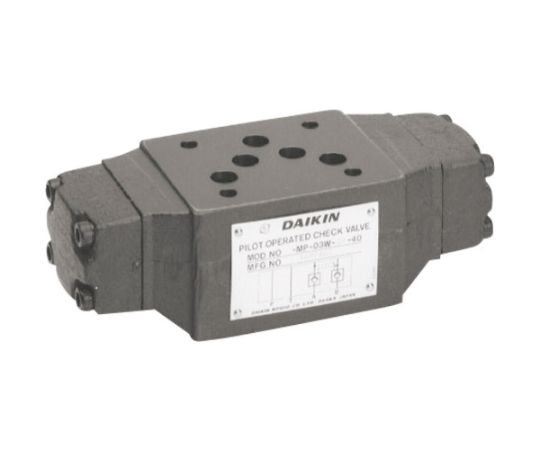 スタック型パイロットチェック弁