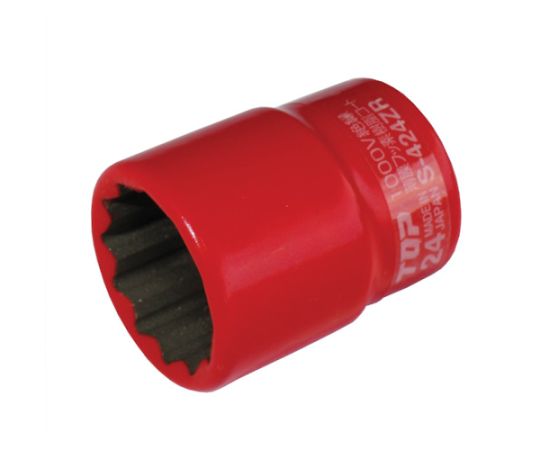 絶縁ソケット　差込角12.7mm　対辺24mm