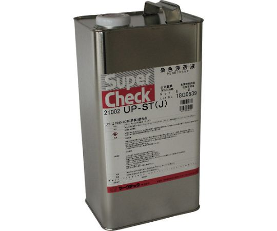 スーパーチェック 浸透液 UP-ST（J） 4L缶 C002-0021002