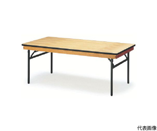 レセプションテーブル　角型　1500X750　ハカマ付　FRT-1575｜アズキッチン【アズワン】