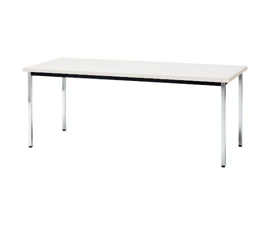 ミーティングテーブル　角脚　1800X900mm　ホワイト