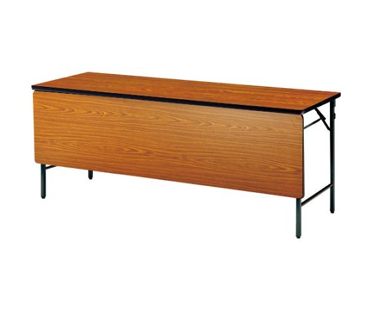 折りたたみテーブル　パネル付　1800×450mm　チーク