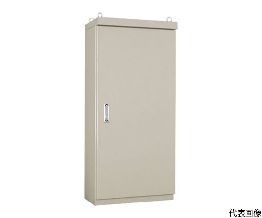 取扱を終了した商品です］64-7349-15 屋外用自立制御盤キャビネット 1