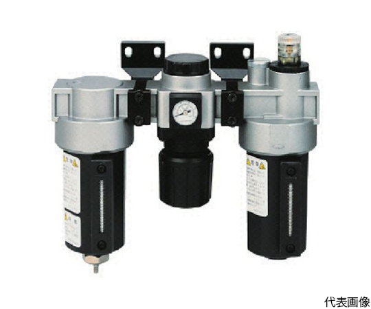 FRLユニット　8A　モジュラー接続タイプオートドレン付