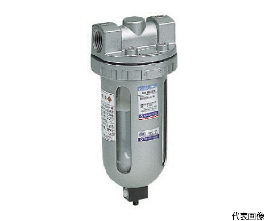 64-7409-61 エアフィルタ 8A オートドレン付 BN-2701AD-8 【AXEL