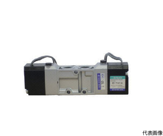 4方向電磁弁　10A　AC200V　グロメット7Vシリーズダブル