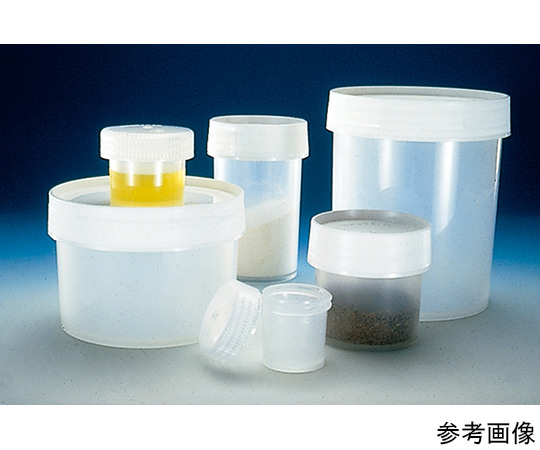 64 7656 51 広口円筒容器 Ppco 1000ml 6本入 2118 0032 Axel アズワン