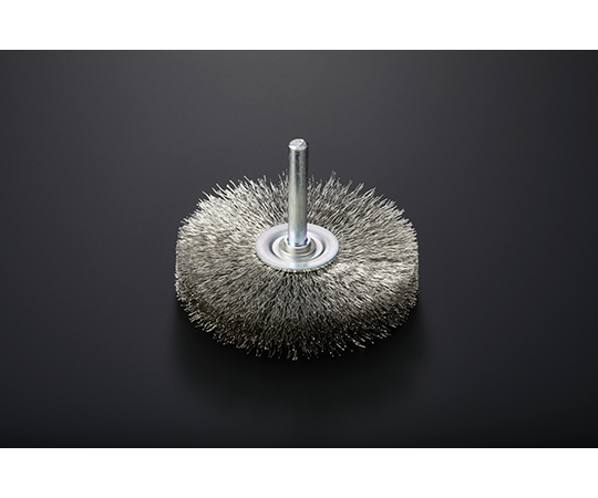 ステンレス軸付ホイルブラシ　φ100mm