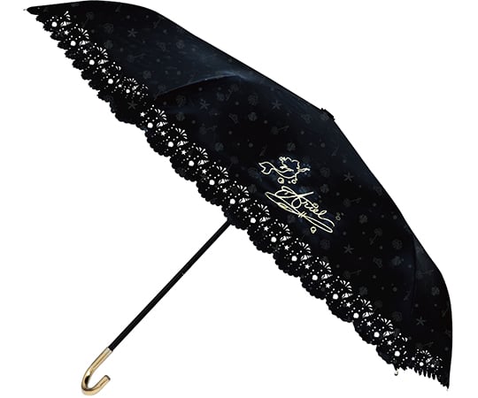 取扱を終了した商品です 折りたたみ傘 子供用 手開き 晴雨兼用 エンボス ディズニー プリンセス 54cm ジェイズプランニング Axel アズワン