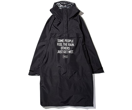 取扱を終了した商品です］KiU（キウ） レインパーカー ANORAK LONG RAIN PARKA SIDE ZIP ベージュ K171-911  64-7685-44 【AXEL】 アズワン