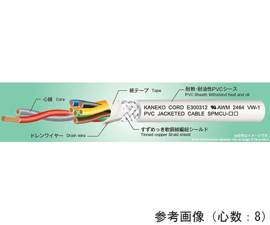 信号ケーブルシリーズ UL2464 電子機器配線用ケーブル 1巻（100M入）