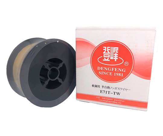 ノンガスワイヤー（フラックス入りワイヤ）軟鋼　0.8mm　0.8kg/巻　2巻セット