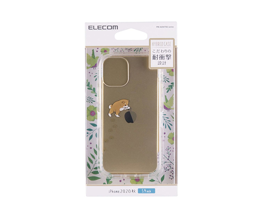 iPhone 12 mini用ハイブリッドケース TOUGH SLIM Girls アニマル シバイヌ
