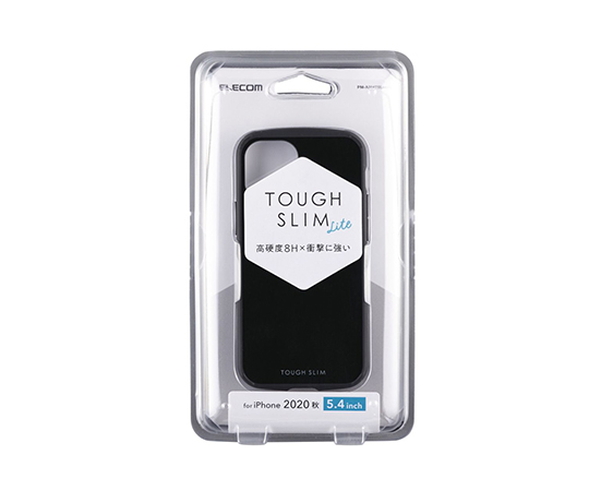 iPhone 12 mini用ハイブリッドケース TOUGH SLIM LITE ブラック