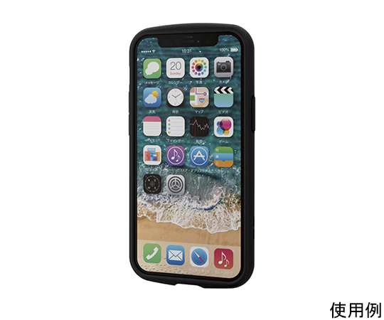 iPhone 12 mini用ハイブリッドケース TOUGH SLIM LITE ブラック
