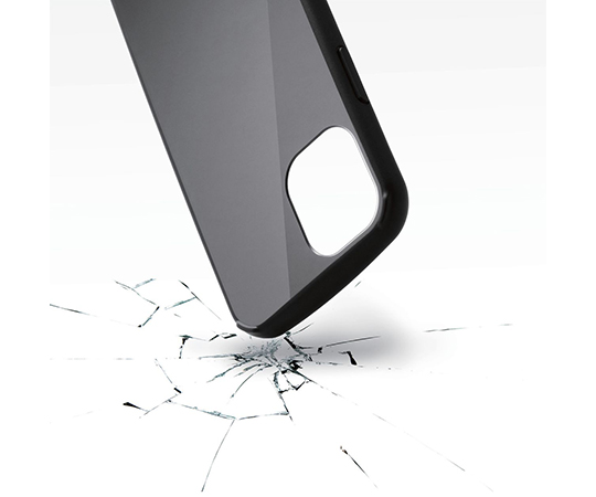 iPhone 12 mini用ハイブリッドケース TOUGH SLIM LITE ブラック