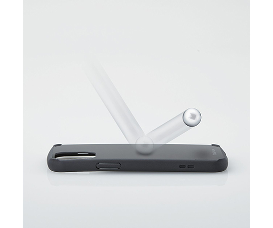 iPhone 12 mini用ハイブリッドケース TOUGH SLIM LITE ブラック