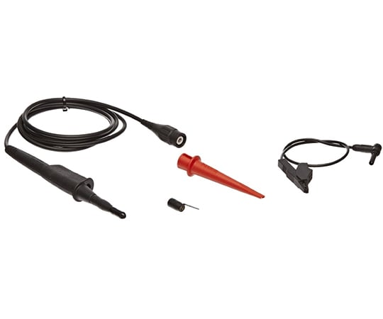 1：1電圧プローブセット　赤・グレー