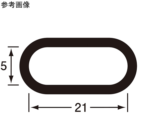 64-7737-53 カットチェイン 鉄 ユニクロ 径3.0×1m 03056012 【AXEL