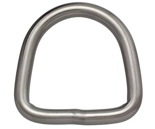 ステンレス　Dリング　6×37mm