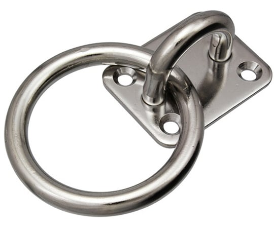 ステンレス　リングプレート　8mm