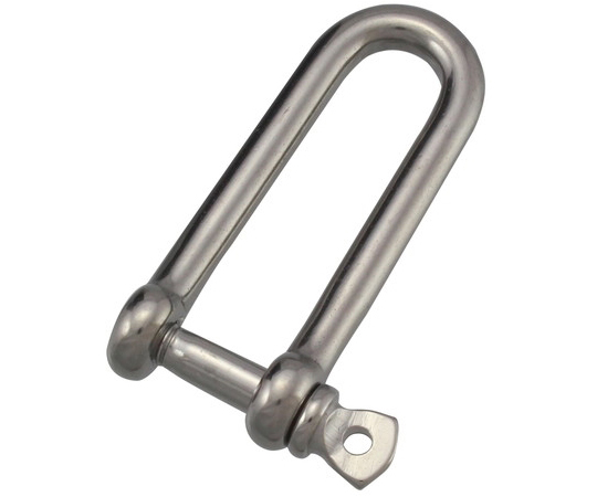 ド*ん様 オークション★耐荷重250kg 180cm 50mm オリンピックバー 64-7739-59 ステンレス ロングシャックル 4mm 11313 【AXEL