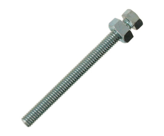 ユニ六角ボルトN付　3/8×100mm