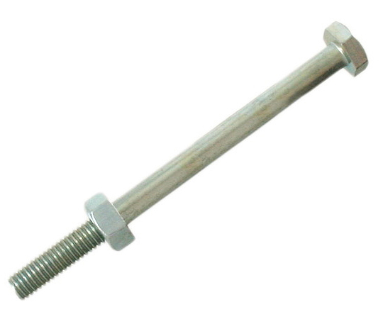 ユニ六角ボルトN付　3/8×125mm