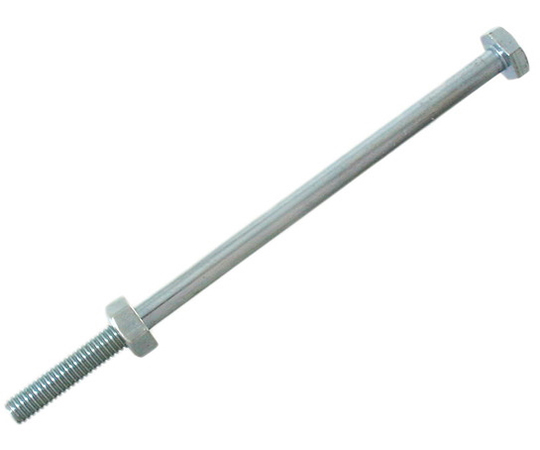 ユニ六角ボルトN付　3/8×180mm