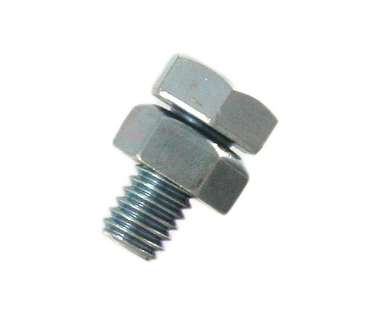 ユニ六角ボルトN付　1/2×25mm