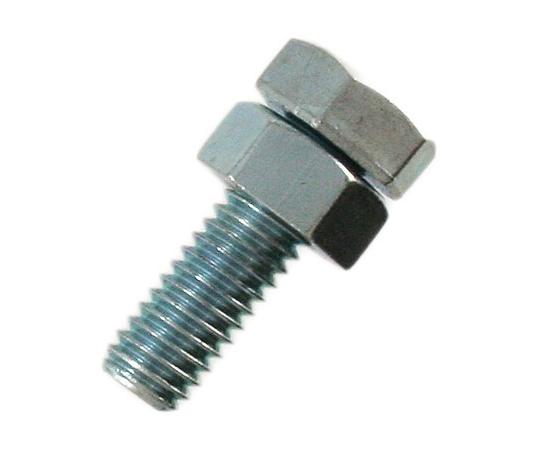 ユニ六角ボルトN付　1/2×38mm