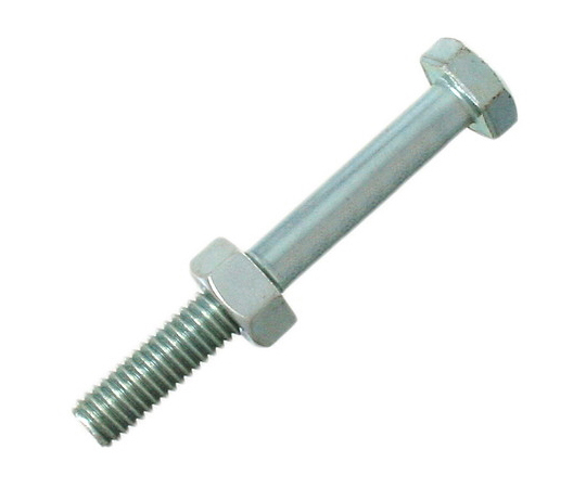 ユニ六角ボルトN付　1/2×100mm