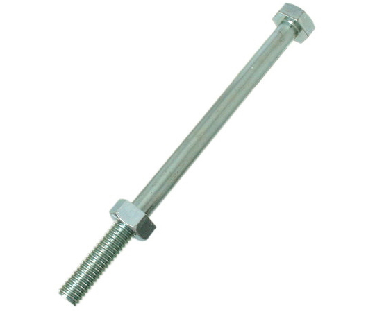 ユニ六角ボルトN付　1/2×180mm