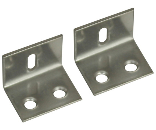 ステンレスアングル天板止立　2枚入