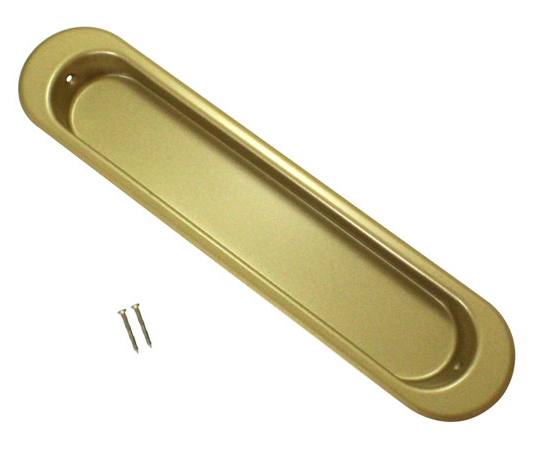 戸引手　皐月　フラッシュゴールド　230mm