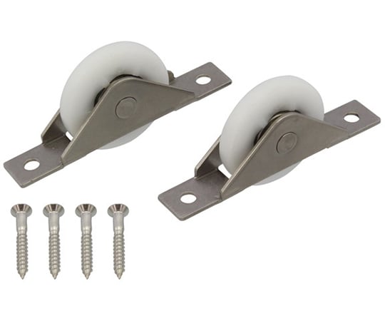 脱輪防止戸車ステン枠YD　33mm　2個入