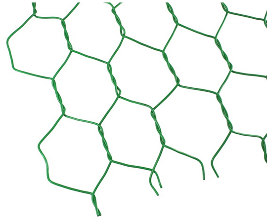 ビニール亀甲網　#16×40mm×910mm×30m巻　巻売