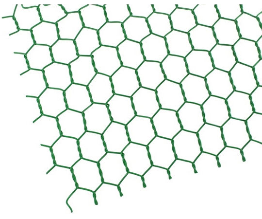 ビニール亀甲網　#18×16mm×910mm×30m巻　巻売