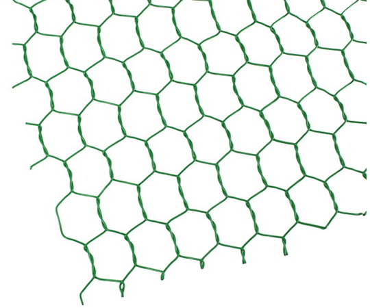 ビニール亀甲網　#20×10mm×910mm×30m巻　巻売