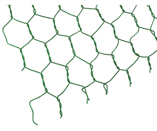 ビニ-ル亀甲網　#18×26mm×910mm×30m巻　巻売