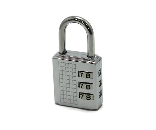 文字合せ錠　クローム