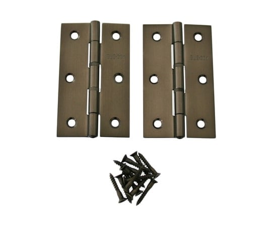 ステンレス丁番　76mm　アンバー　2枚入