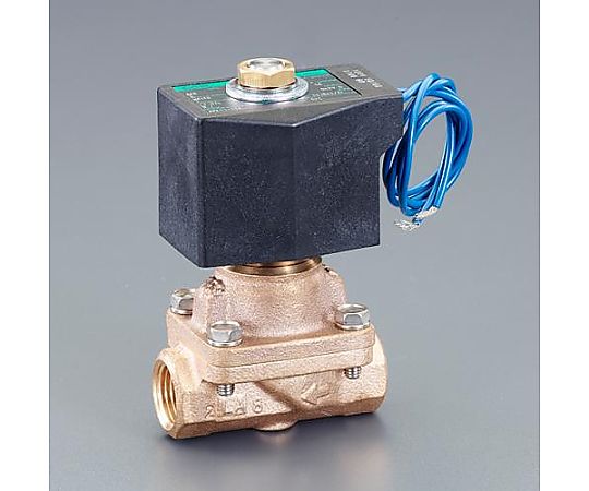 AC100V･Rc1/2" 2方向電磁弁(ﾊﾟｲﾛｯﾄｷｯｸ式)