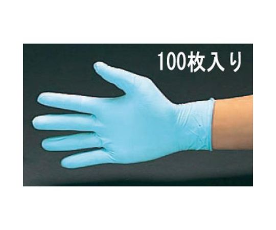 [XL/240mm] 手袋(ﾆﾄﾘﾙｺﾞﾑ･ﾊﾟｳﾀﾞｰ無/100枚) EA354BD-53F