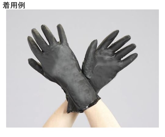 [Ｍ/300mm] 手袋･静電･耐溶剤(導電ﾎﾟﾘｳﾚﾀﾝ) EA354BF-31