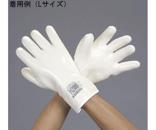 [Ｓ/270mm] 手袋･耐溶剤(ｼﾘｺｰﾝ･化繊裏) EA354BF-71